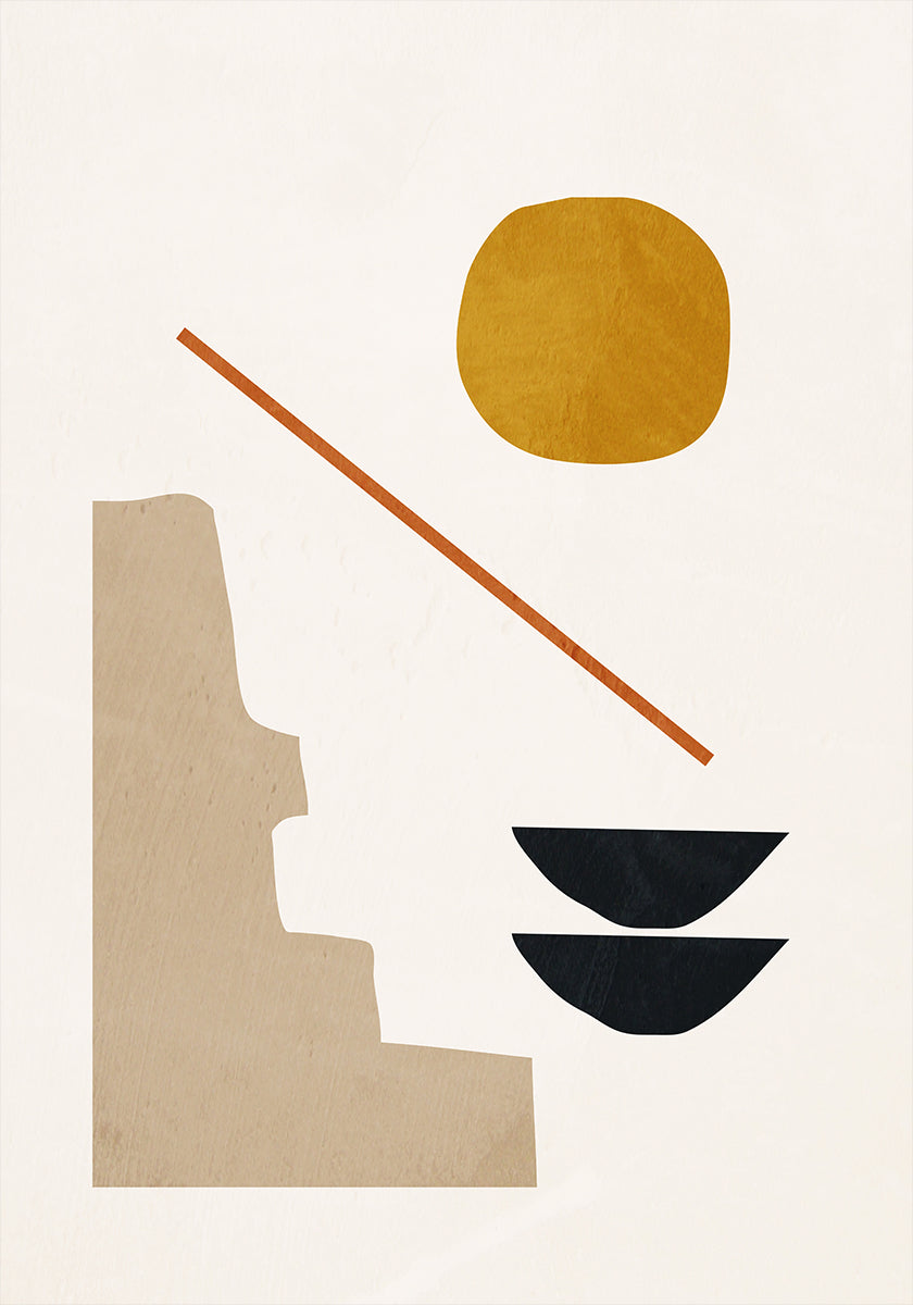 Abstract Minimal 6 Plakat