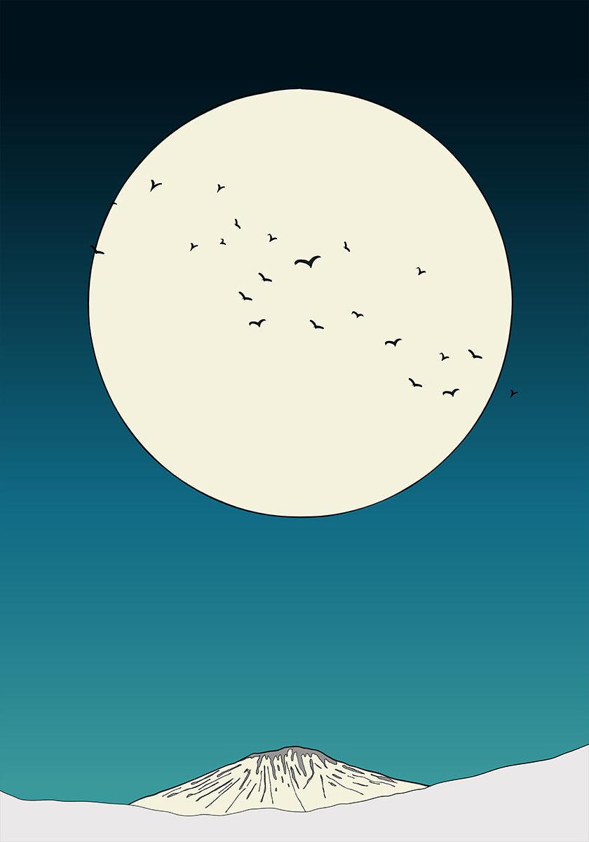 Moonlit Ascent Plakat