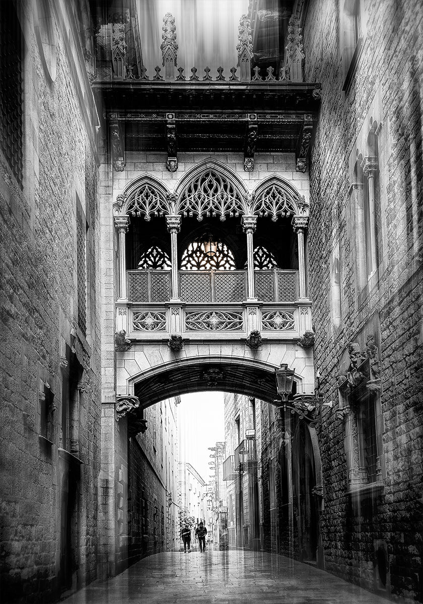 Bishop´s Bridge (Barcelona Series) Plakat