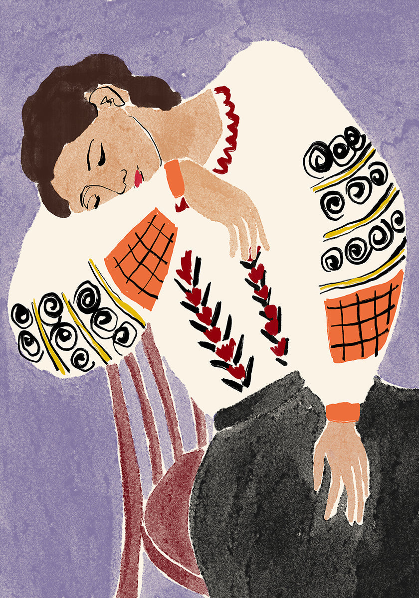 The Romanian Blouse Plakat