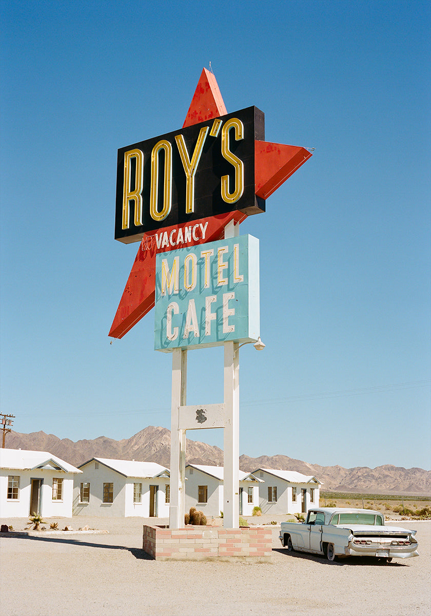 Mojave Desert California IV on Film Plakat