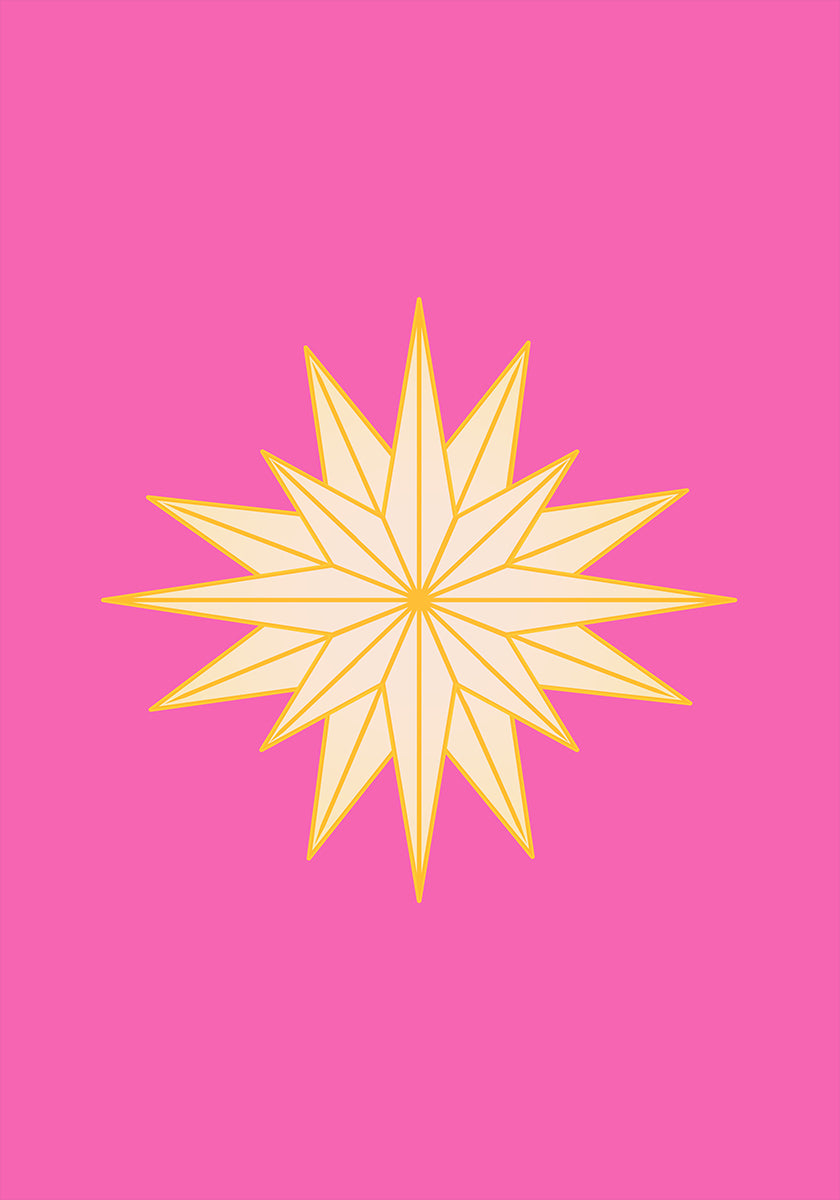 Christmas Star No.1 Plakat