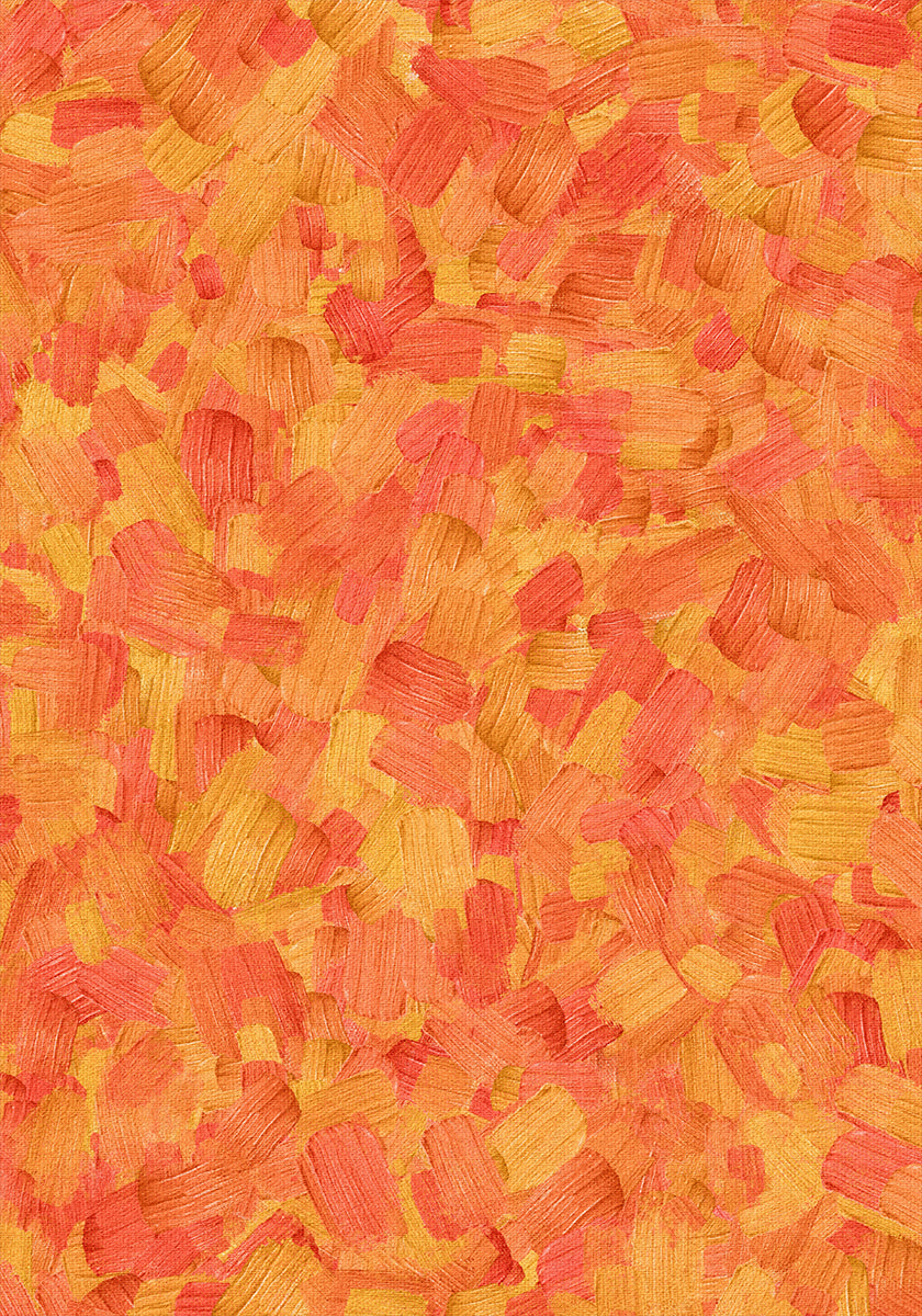 The Abstract Orange Poster