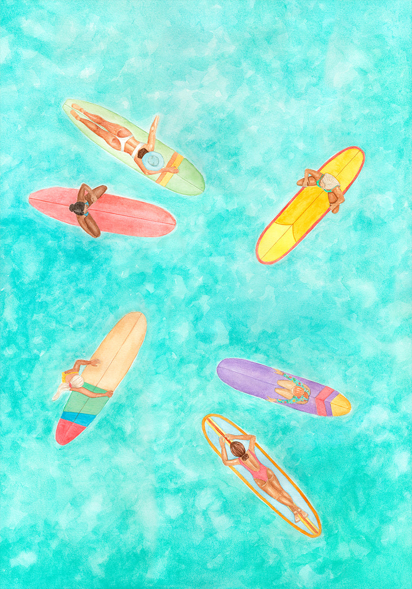 Friendships &amp; Waves Plakat