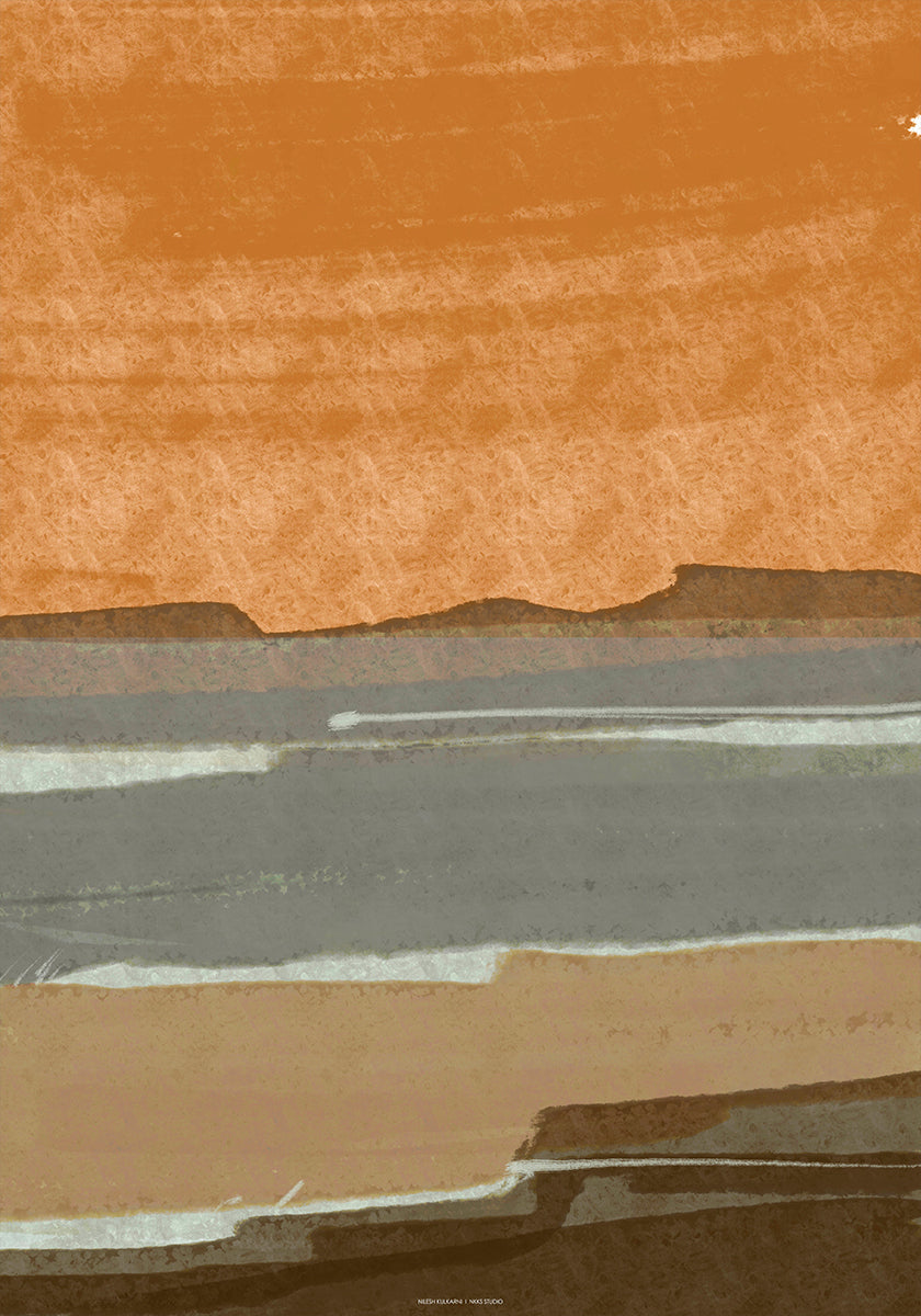 A Quiet Autumn Evening Plakat