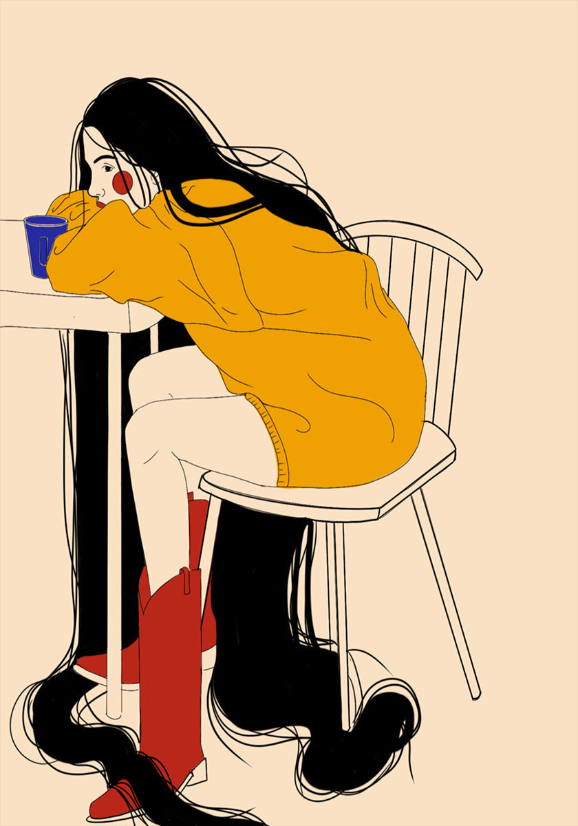 Double Espresso Plakat