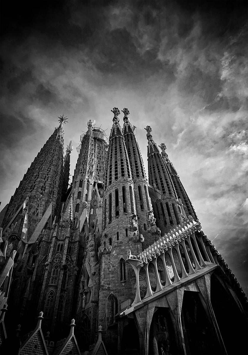 La Sagrada Familia Plakat