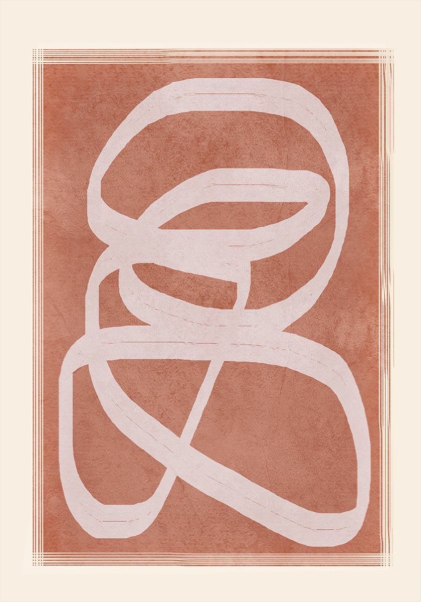 Abstract Flow I Plakat