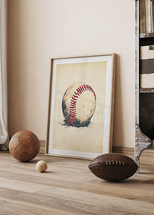 Baseball Ball Plakat