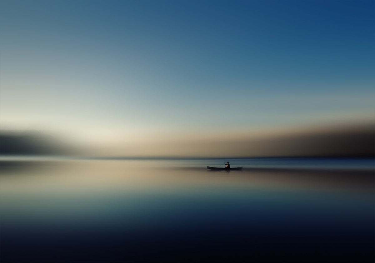 alone in somewhere Plakat