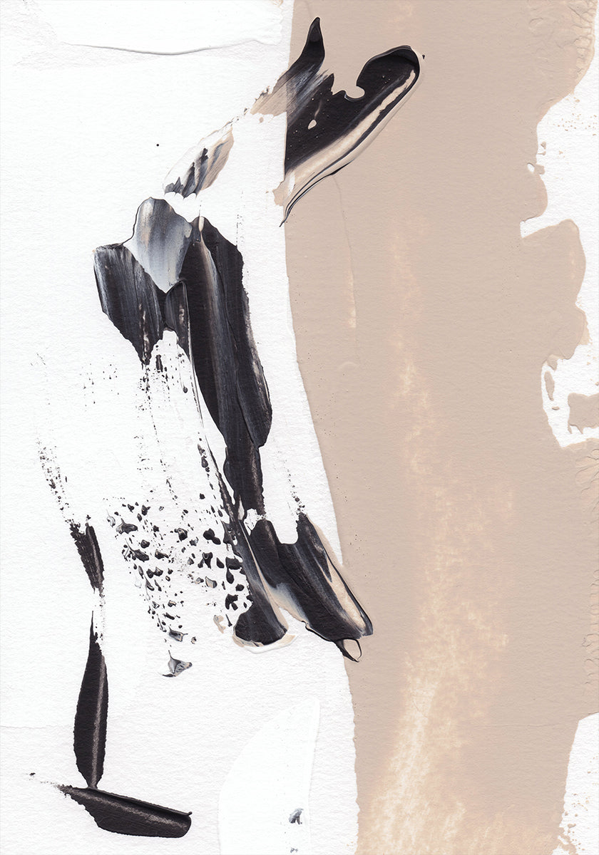 Monochrome Elegance Plakat