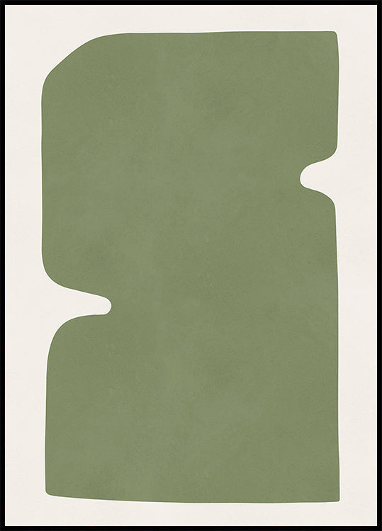 Olive Silhouette Plakat