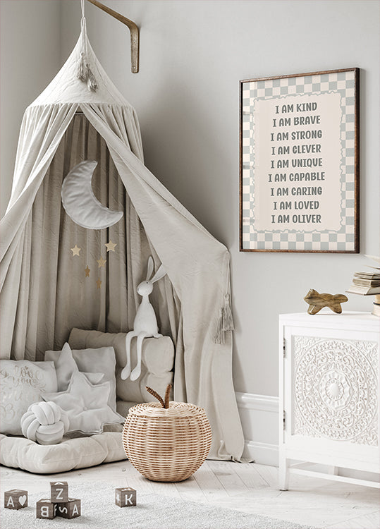C Personalized Print Plakat