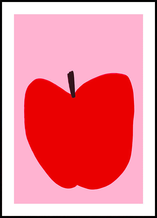 Crimson Simplicity Plakat