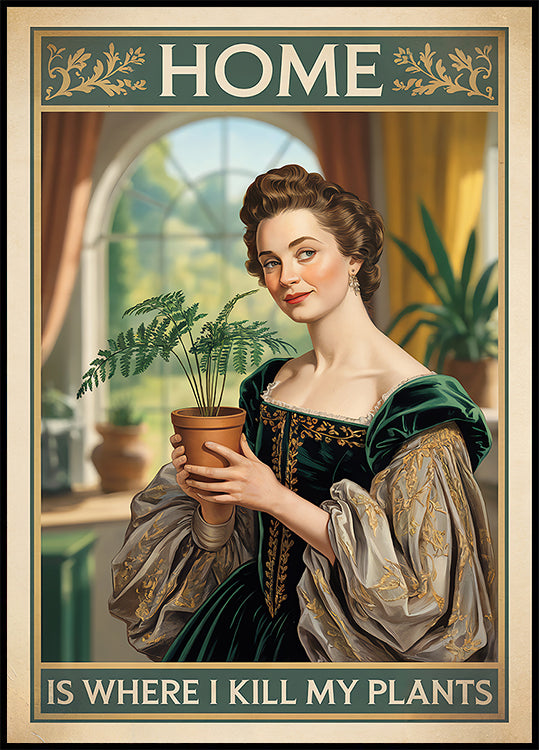 Plant Peril at Home Plakat