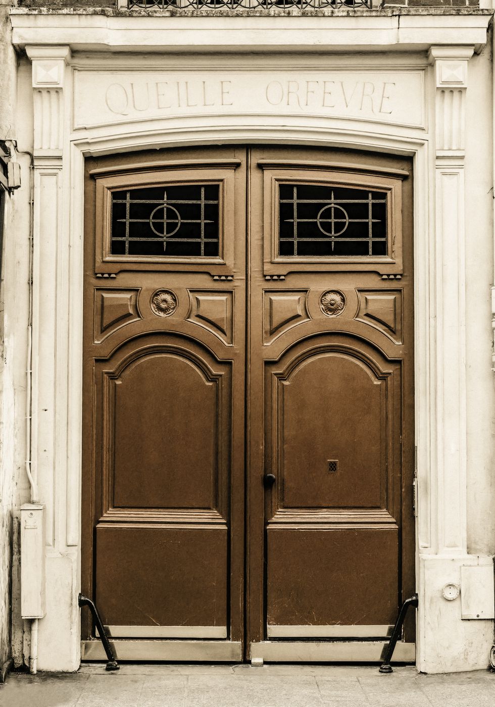 Front Door in Paris Plakat - Posterbox.no