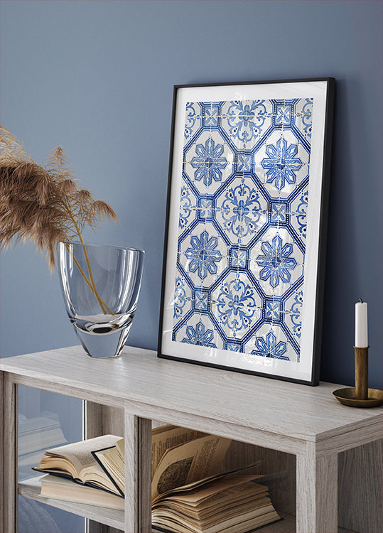 Portugese Azulejos Tiles Plakat