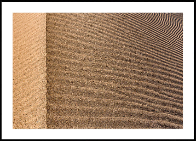 Abstract desert lines Plakat