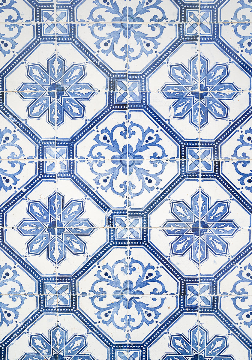 Portugese Azulejos Tiles Plakat
