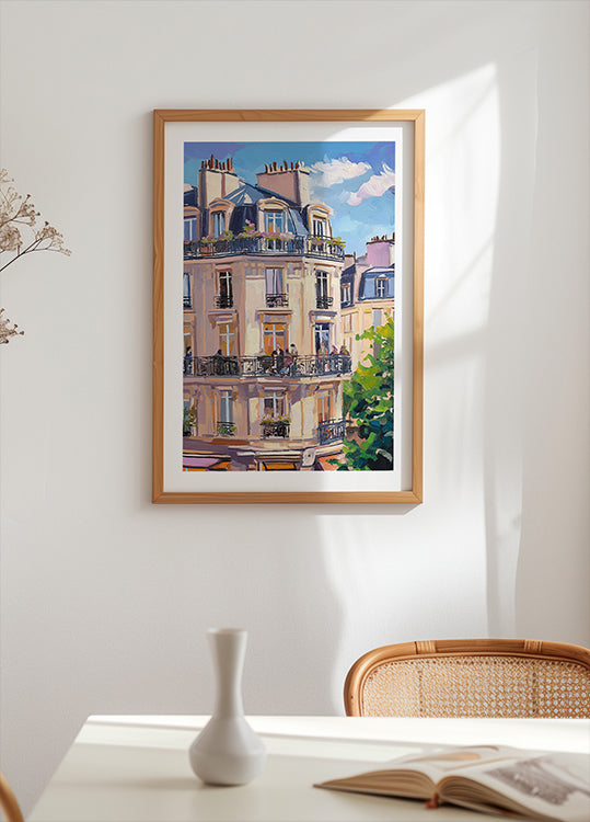 Paris Building Plakat