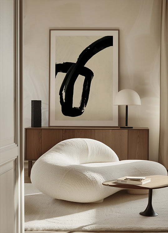 Bold Inkwash Strokes Plakat