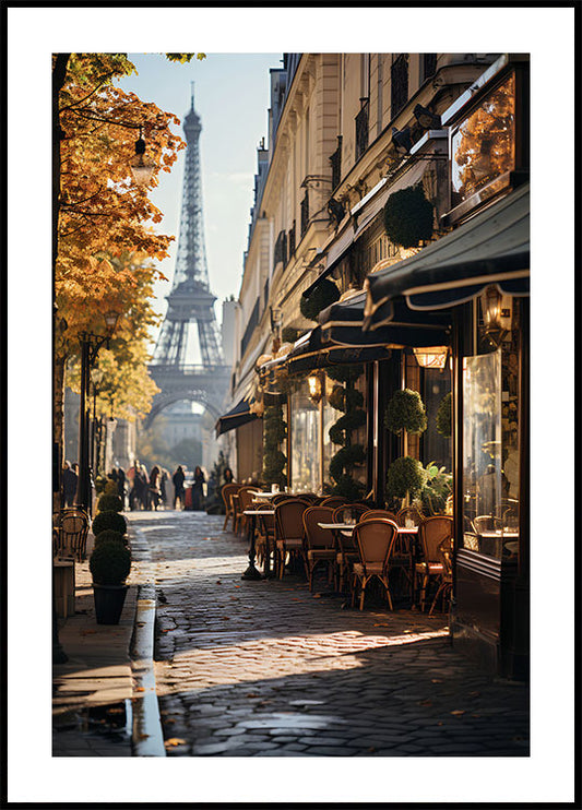 the eiffel tower towering over the city of paris