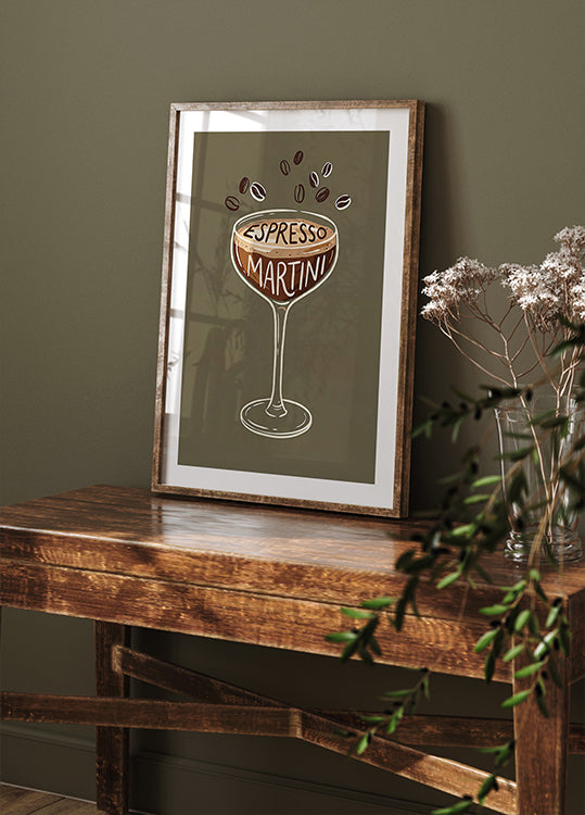 Espresso Martini Plakat