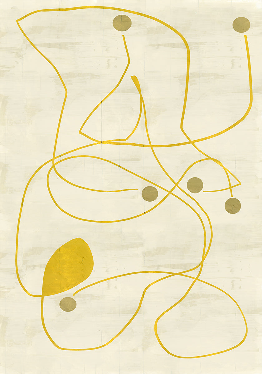 Neutral Lines and Dots 2 Plakat