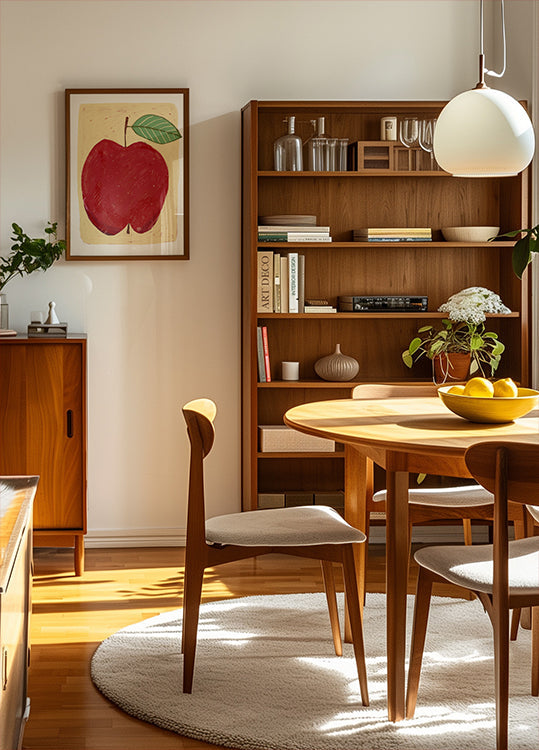 Big red apple Plakat