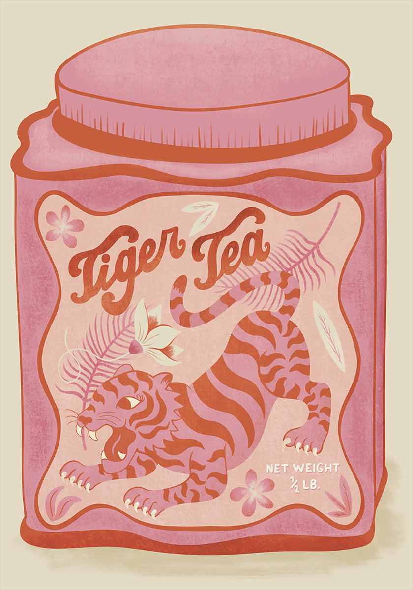 Crouching Tiger Tea Plakat