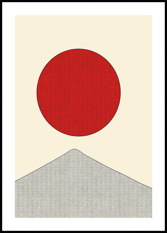 Japanese Sunrise Plakat