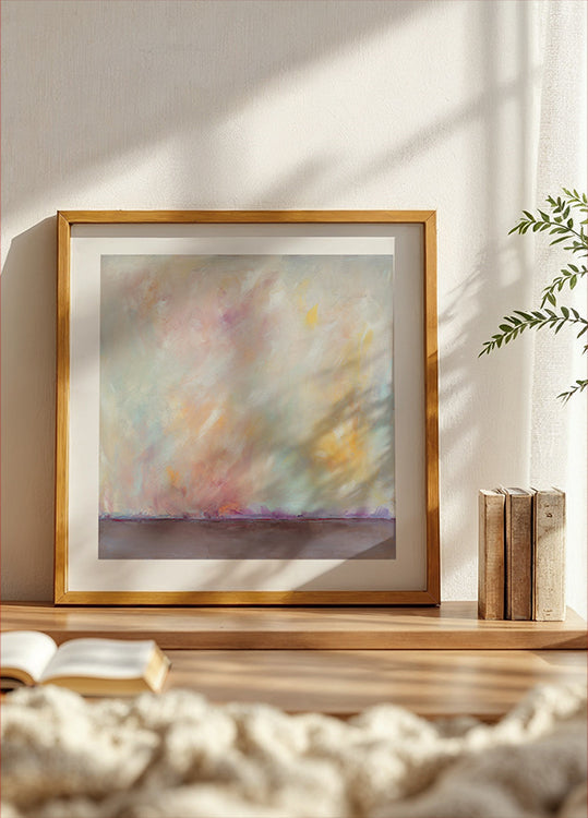 Expressionist Colorful Abstract Plakat