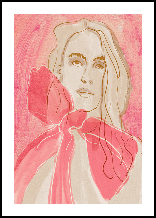 Ethereal Red Plakat