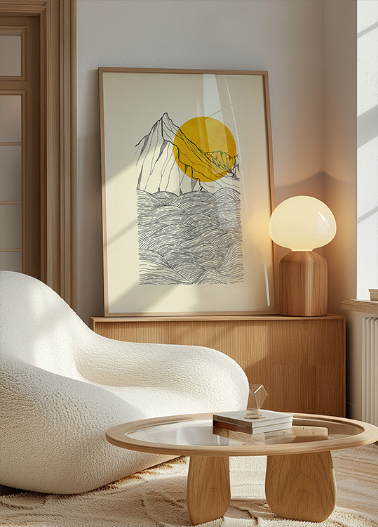 Peak waves Plakat
