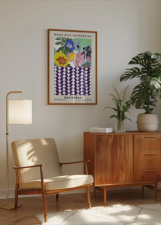 Museu D'art Contemporani Barcelona Plakat