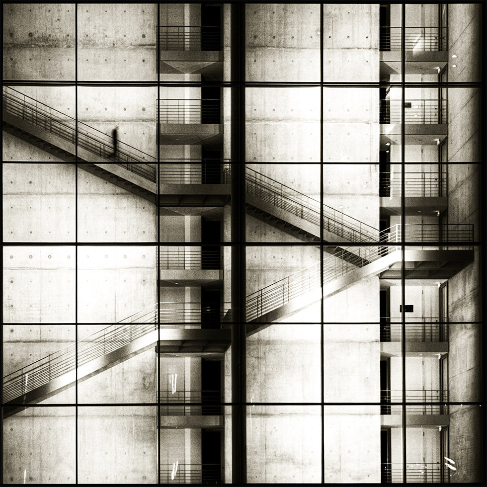 Abstrackt stairs Plakat