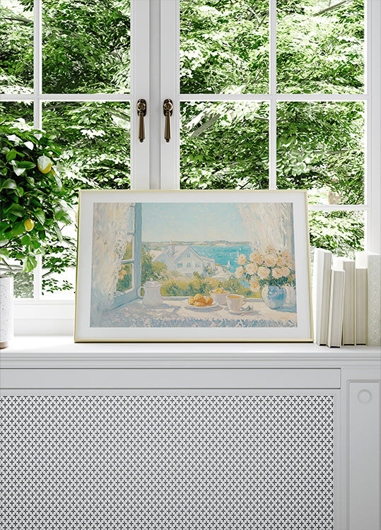 Morning Serenity by the Sea Plakat