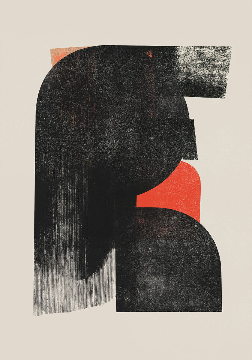 Abstract Shapes Plakat