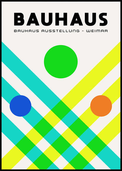 Bauhaus Geometric Plakat - Posterbox.no