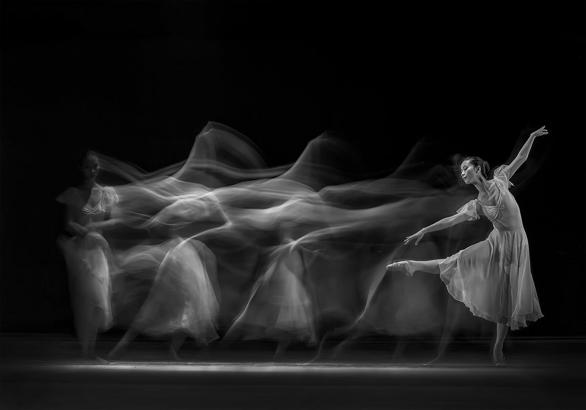 Waves of Balerina Plakat