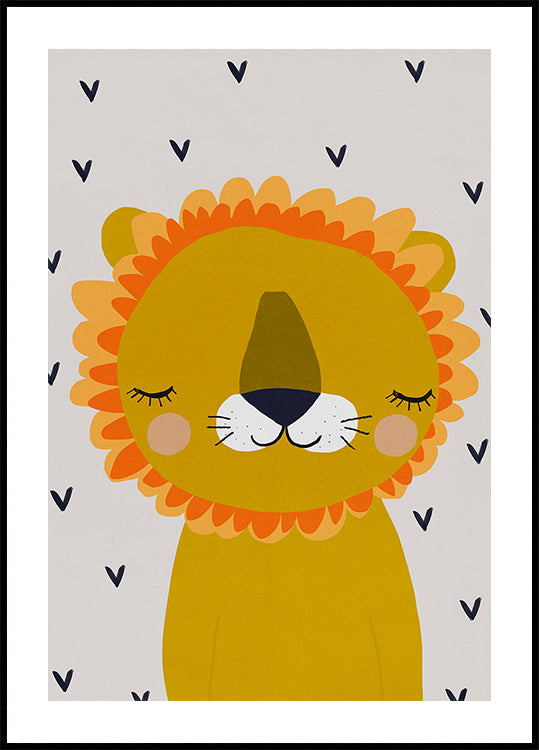 Dreamy Lion Plakat