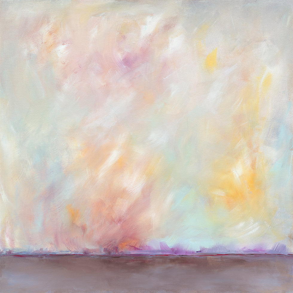Expressionist Colorful Abstract Plakat