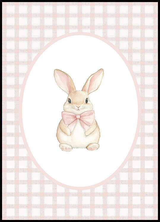 Rabbit Watercolor Plakat