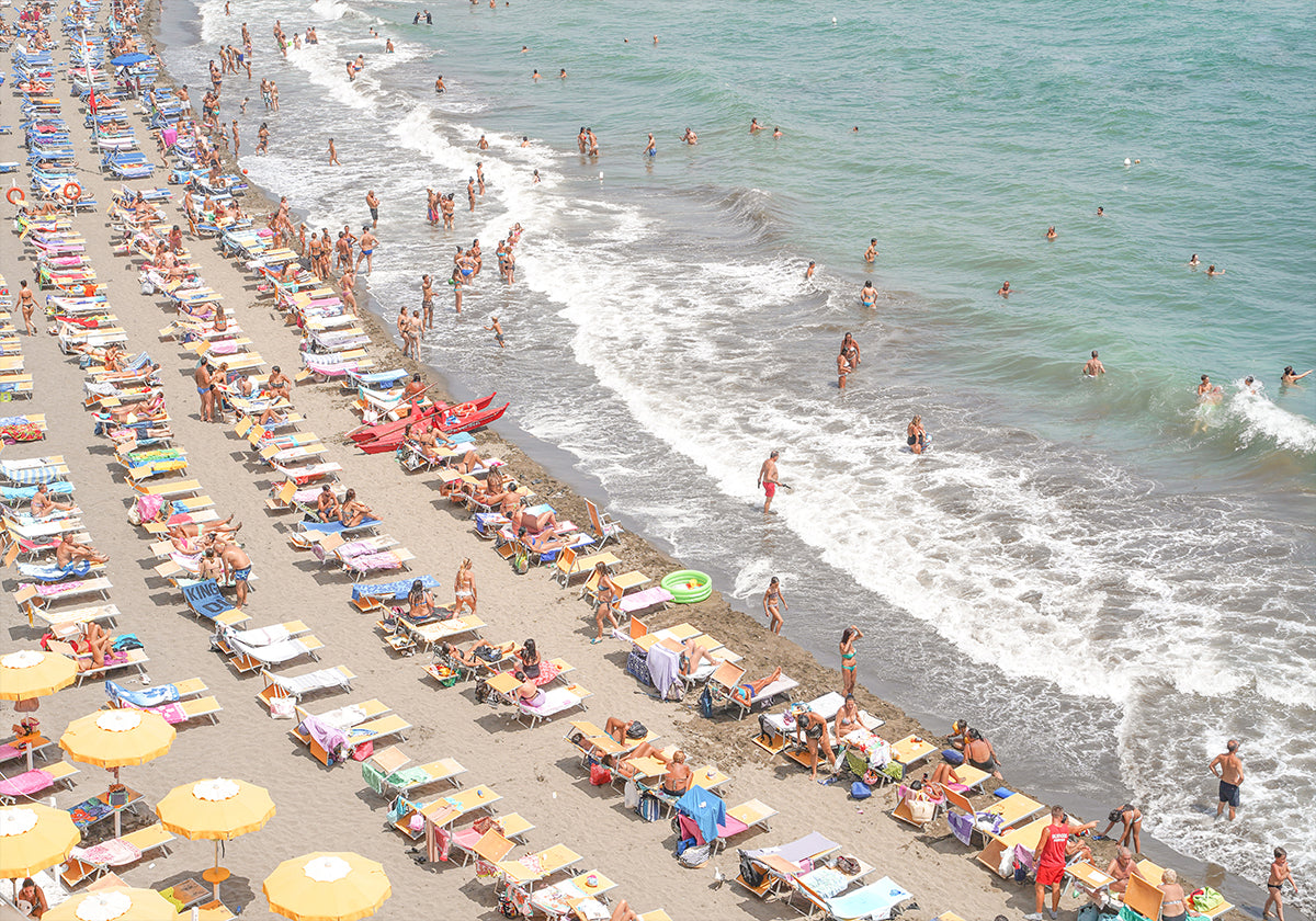 Amalfi Beach Day Plakat