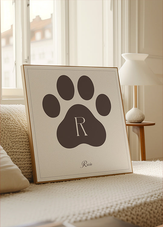 Cat's name Personal Plakat