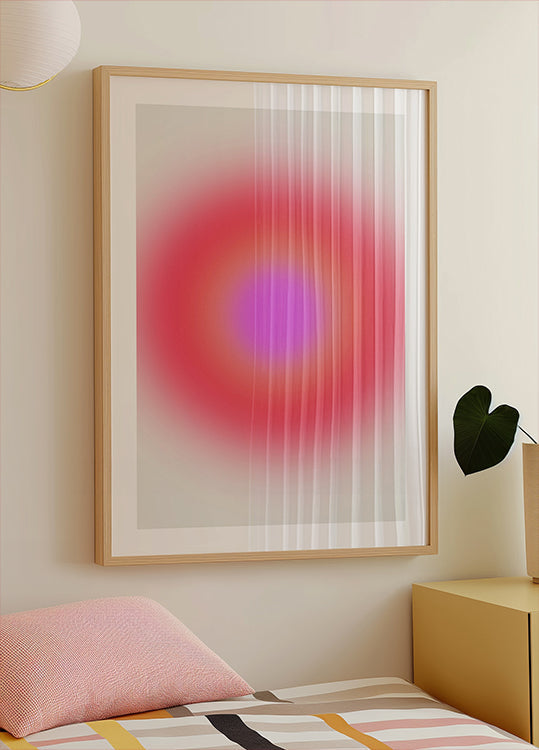 Radiant Glow Sphere Plakat