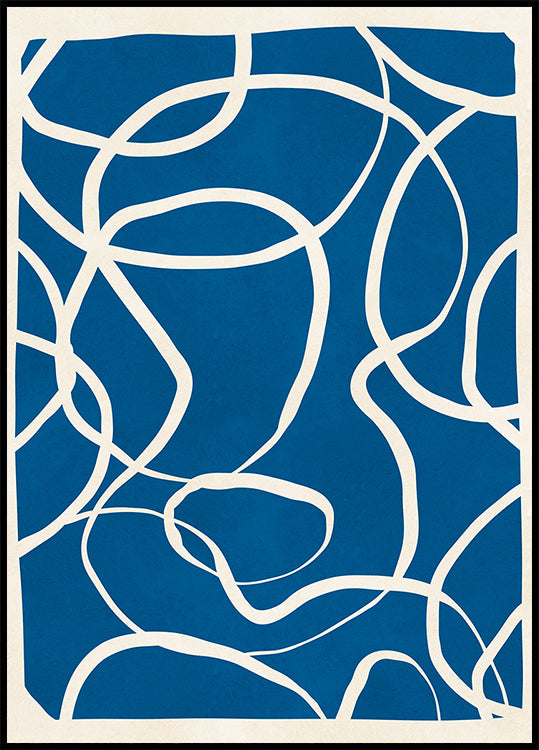 Expressive lines 9 Plakat