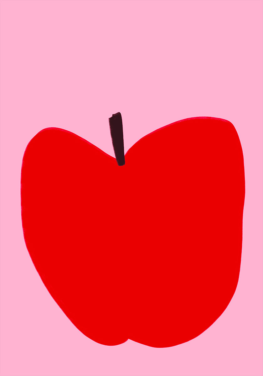 Crimson Simplicity Plakat
