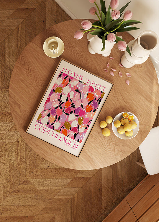 Flowermarket Plakat