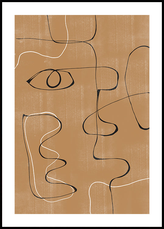 Whimsical Lines Plakat